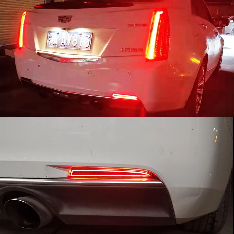 IJDM OEM 3D оптический стиль светодиодный бампер отражатель фары для- Chevy Camaro задние противотуманные фары и тормозные задние фонари светодиодный лампы