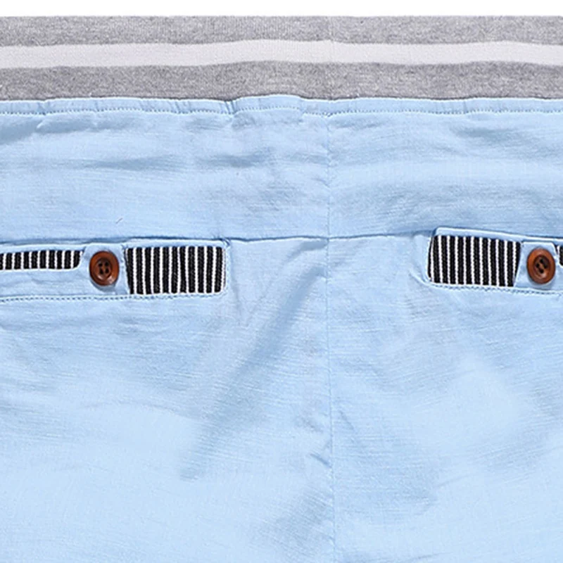 

Casual Summer Shorts Elastic Fashion with Pockets Drawstring for Man Beach K2