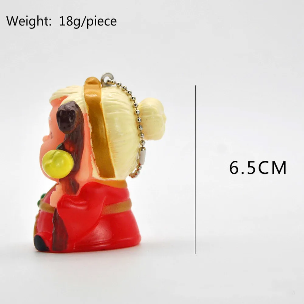 Бог долголетия мини брелок маленькая кукла Q карманная сумка Подвеска