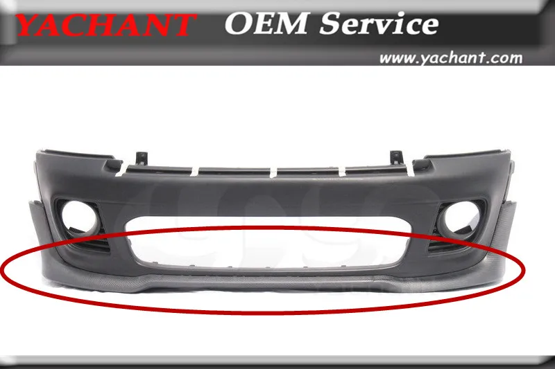 Комплект передней губы из углеродного волокна подходит для 06-13 R56 R57 R58 R59 John Cooper Works
