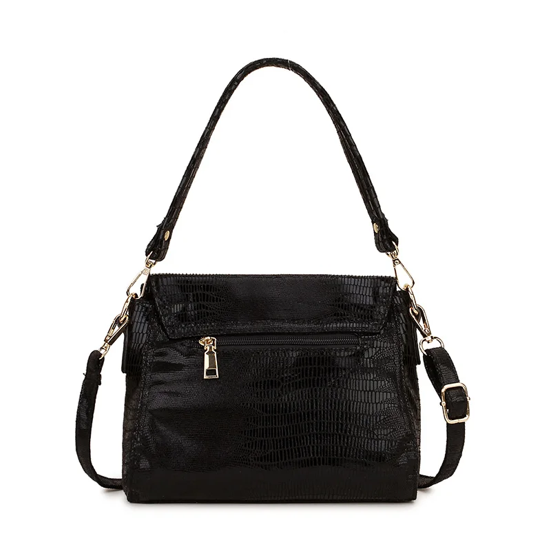 Fashion Winter Female Tote Bags Satchel PU Leather Snake Ladies Small Handbags for Women Purses and 2021 Free Shipping | Багаж и сумки