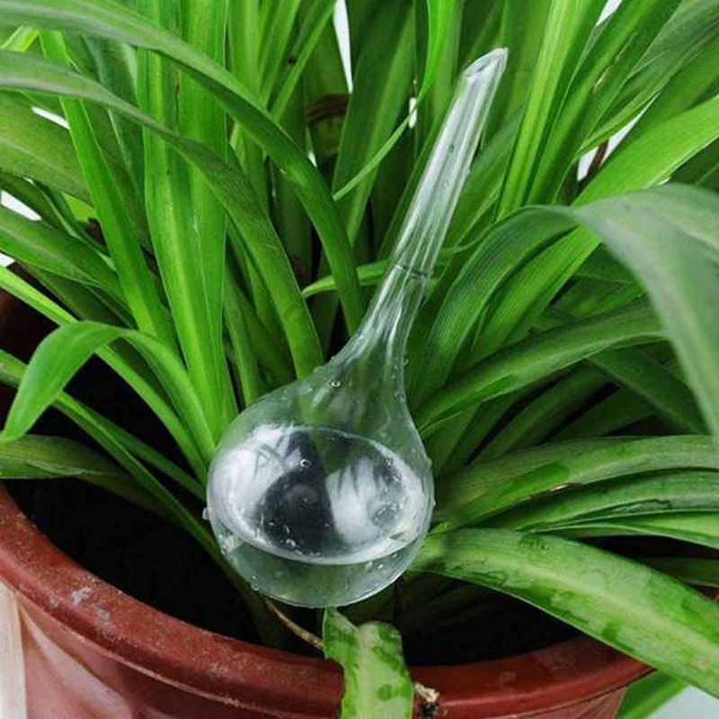 20 Pcs Plant Watering Bulbs Clear Self-Watering Globes Automatic Water Balls Device Vacation Houseplant Pot | Дом и сад