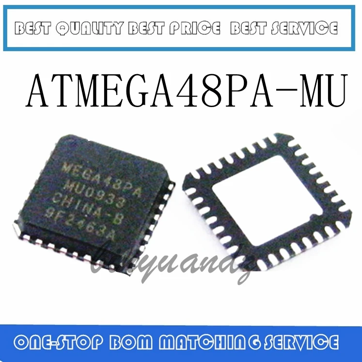 

10PCS ATMEGA48PA ATMEGA48 ATMEGA48PA-MU QFN32 Micro controller