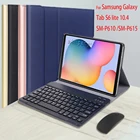 Чехол для клавиатуры для Samsung Galaxy Tab S7 11 S6 Lite 10,4 S6 S4 S5e 10,5 P615 T865 T835 T875 T725 с Bluetooth мышь