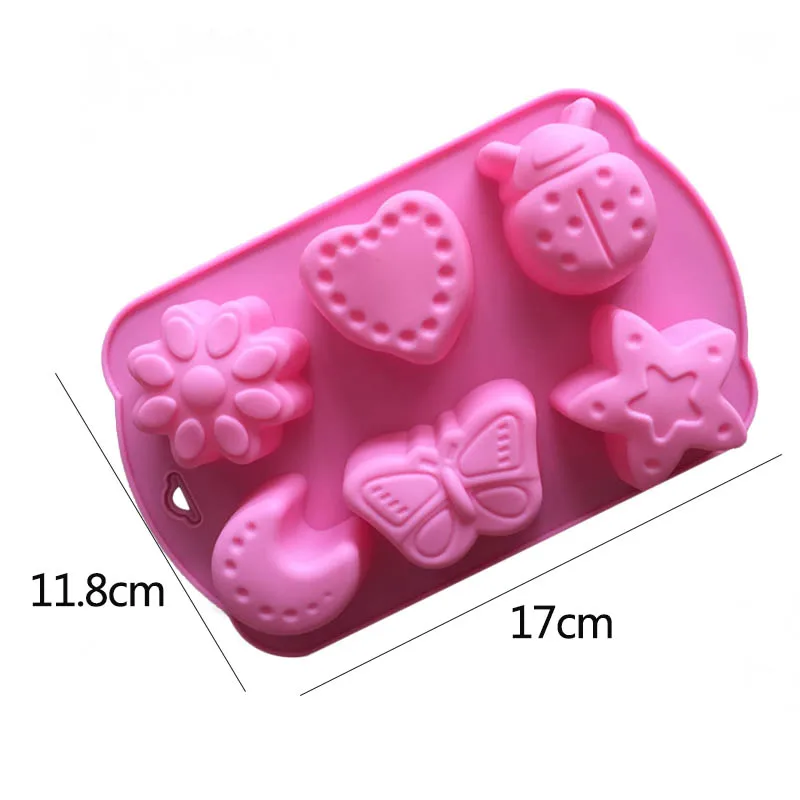 

Handmade Soap Making Tools Cat Feet Pattern Cake Chocolate Silicone Mould Non-toxic Soap Mold 6 Cavities Handcrafted Accessories