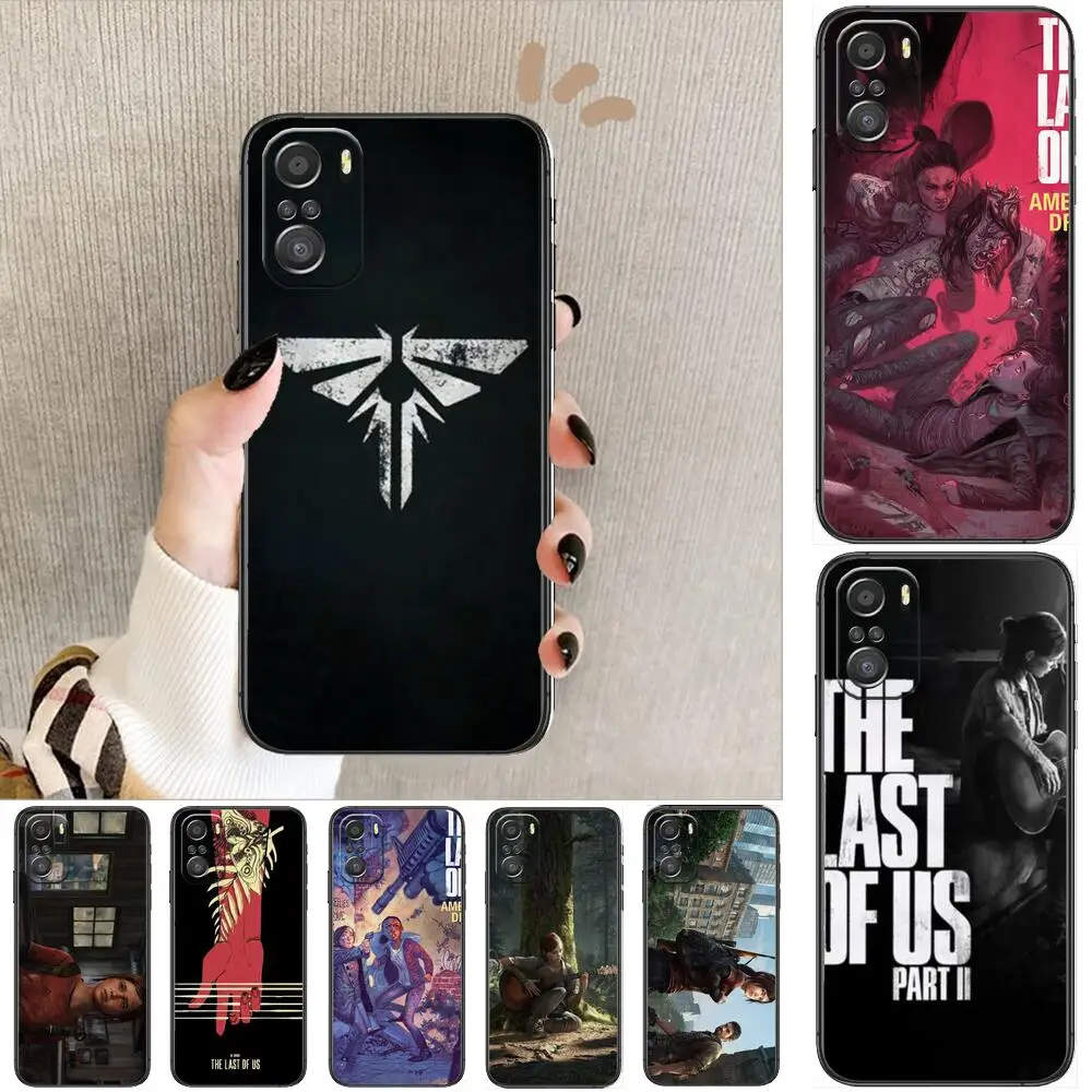 

Game The Last of Us Phone Case For xiaomi redmi 11 Lite pro Ultra 10 9 8 MIX 4 FOLD 10T Black Cover Silicone Back Prett