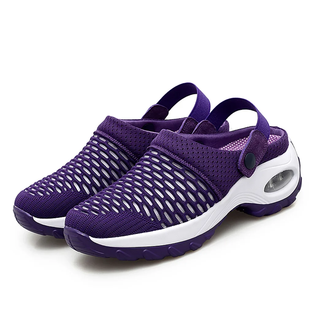 Сандалии туфли на платформе и каблуке светильник из сетчатого материала