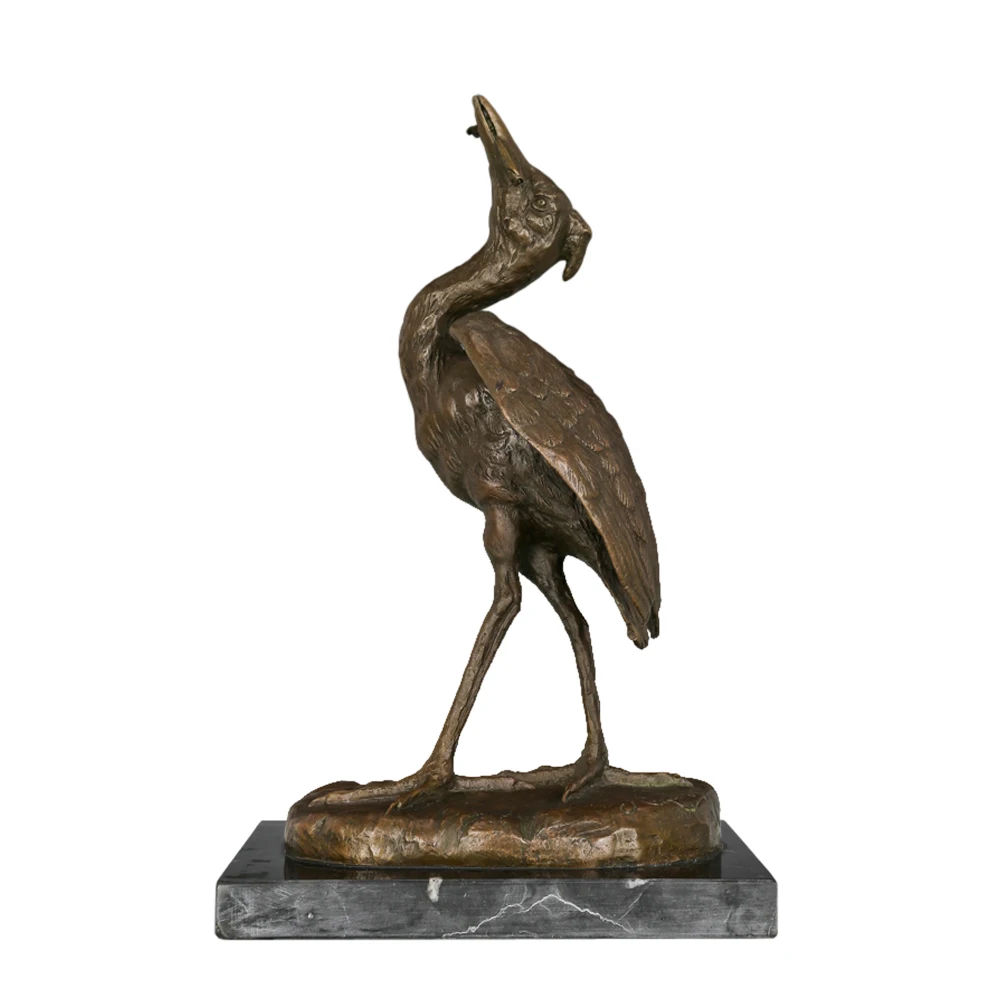 Статуэтка корморанта лидер продаж бронзовая скульптура в виде животных дикой