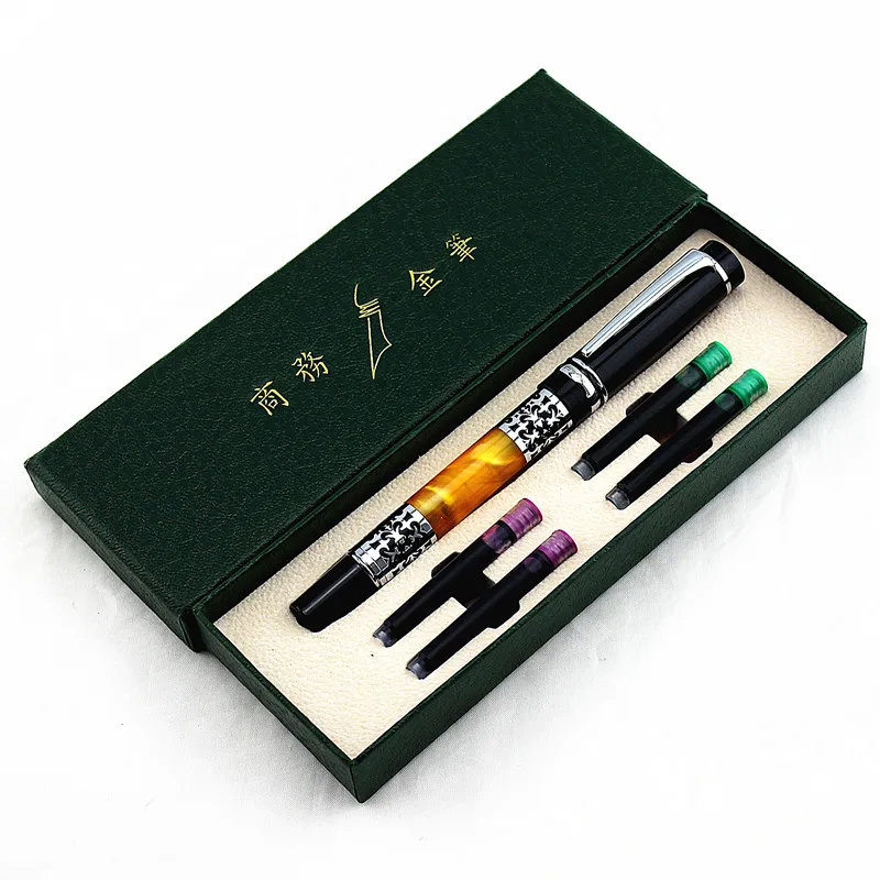 Ручка перьевая Iraurita металлический карандаш с зажимом роскошные Канцтовары для