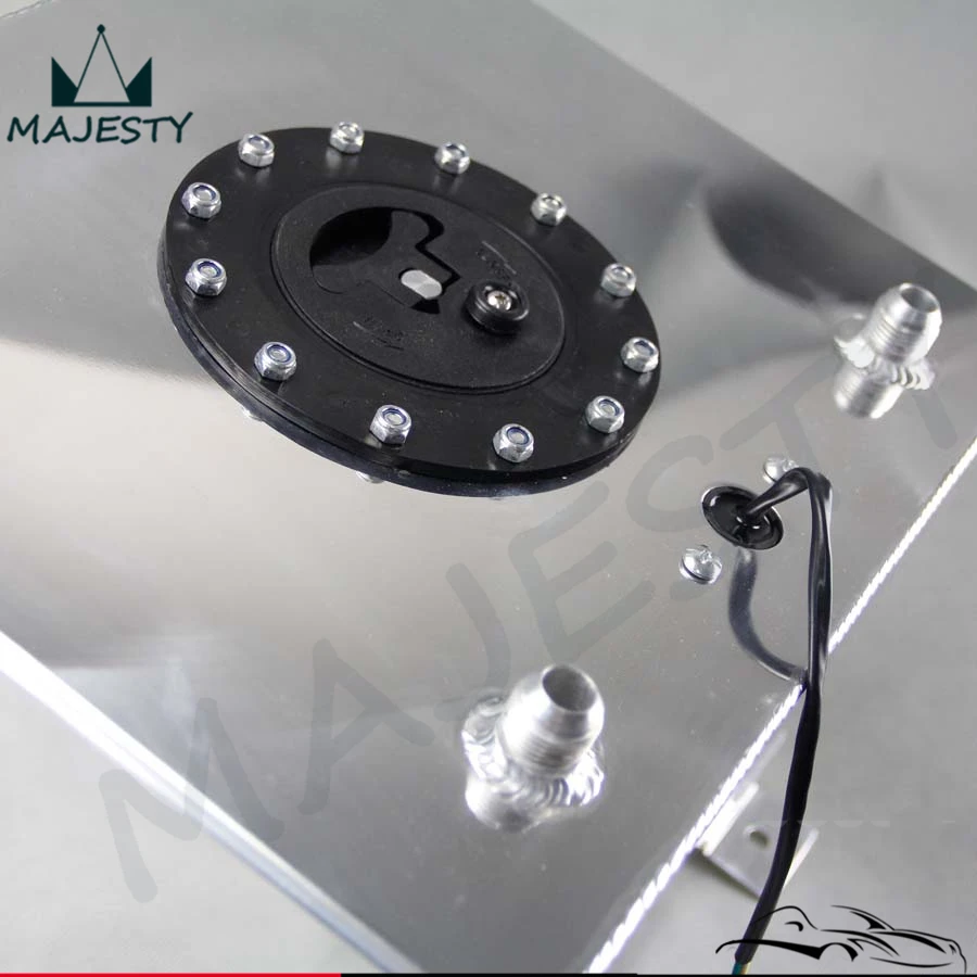 8 галлонов 30 5 л гоночный Дрифт топливный бак полированный алюминий + уровень