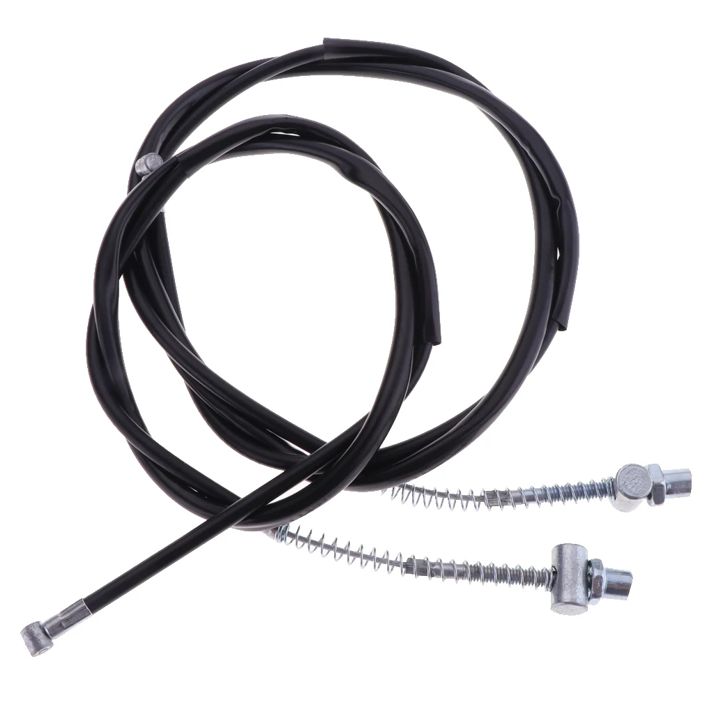 

2PCS Motorcycle Front Rear Brake Cables for Yamaha PW50 Quad Dirt Bike, Black
