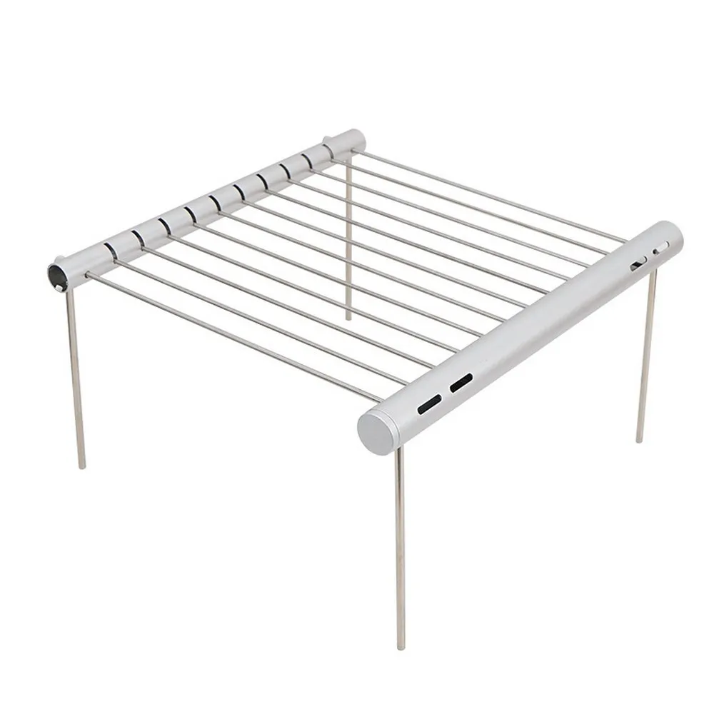 

Stainless Steel Portable Folding Barbecue Grilling Basket Clip for Fish Meat Vegetables Foods BBQ Grill Tool Accessories