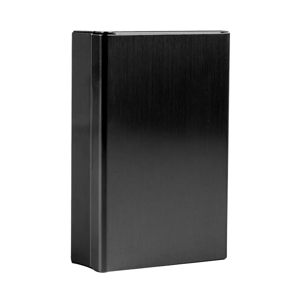 

Cigarette Storage Box Case Push Open Aluminum Cigar Cigarette Tobacco Holder Cigarette Accessories Three Colors