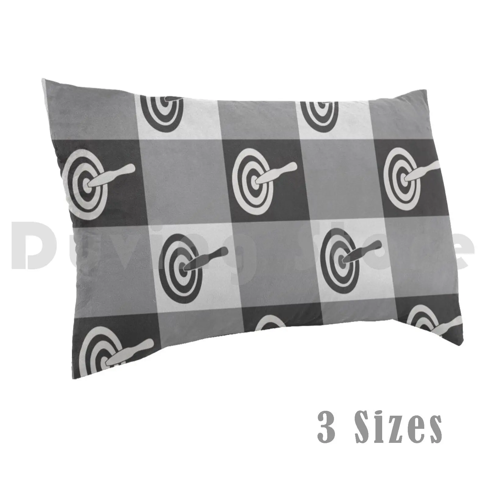 

Knife Throwing Solid Checker Pillow Case Printed 50x75 Knife Knives Axe Nail Thrower Throwing Target Bullseye