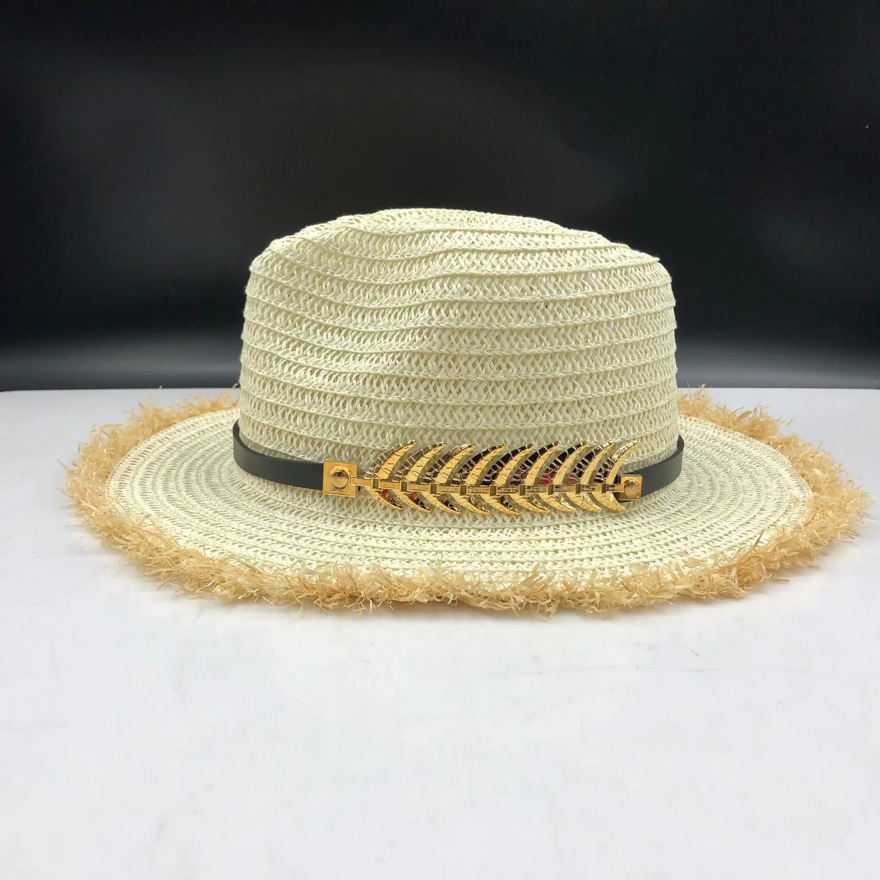 Летняя женская шляпа поля леди Raffia пляжная Повседневная Панама соломенная шляпа Панама Мужская шапочка из спандекса девушки солнцезащитная Кепка мужской Sombrero Chapeau Femme