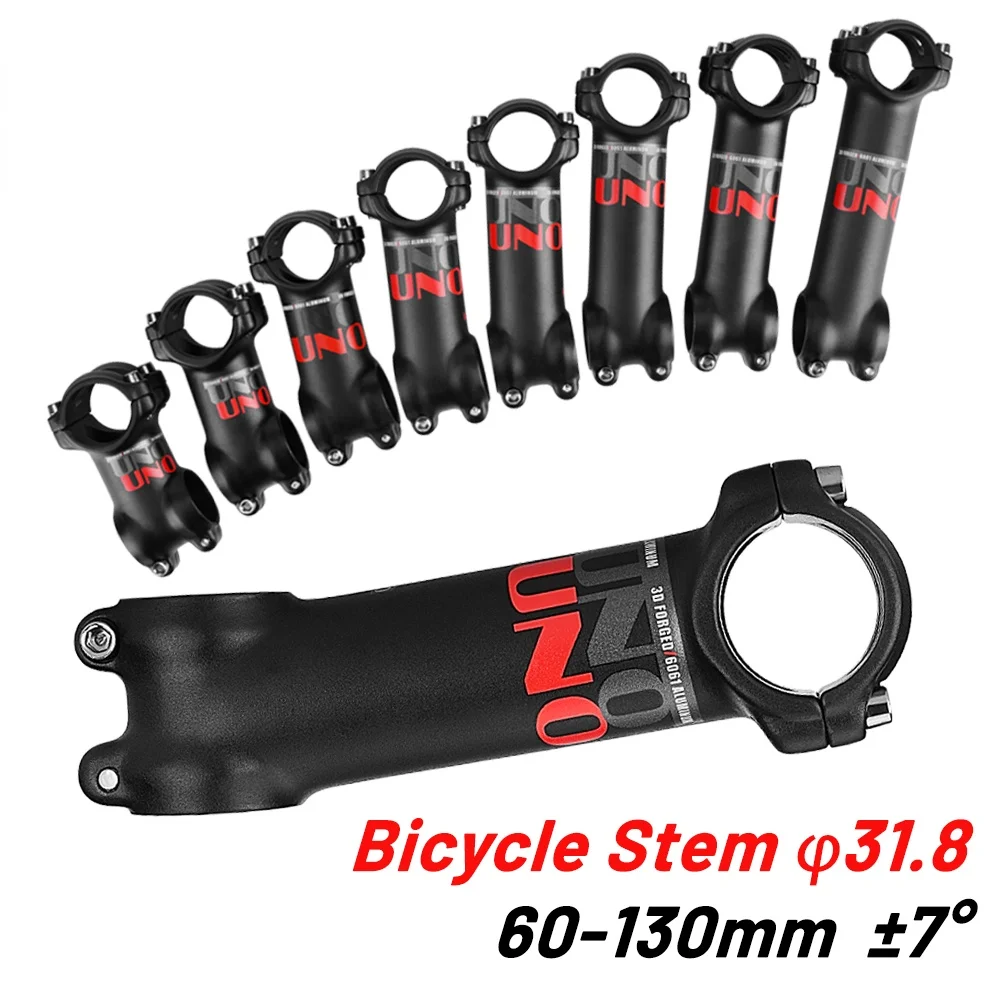 

Ultralight MTB Bike Stem Road Bike Stem 31.8mm Mountain Bicycle Stem Handlebar Stem 7 Degree 60-130mm Bicycle Power Parts