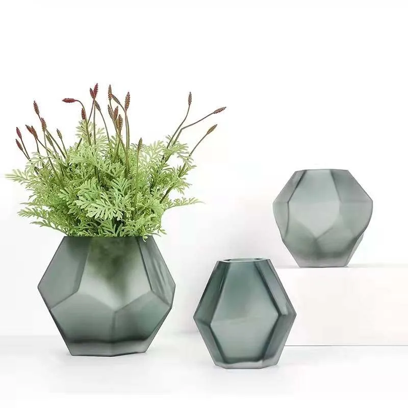 

Скандинавский минималистичный геометрический моделирующий декоративный стеклянный ВАЗ современный роскошный Декор для гостиной подстав...