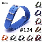 Новый нейлоновый ремешок NATO 22 мм, водонепроницаемый ремешок для часов, мужской ремешок