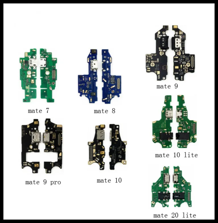 10/шт USB зарядный док порт разъем плата для зарядки Модуль гибкий кабель Huawei mate 7 8 9