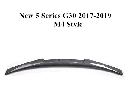 Спойлер для багажника Bmw G30 G38 спойлер из матового углеродного волокна P M4 m5 style 520d