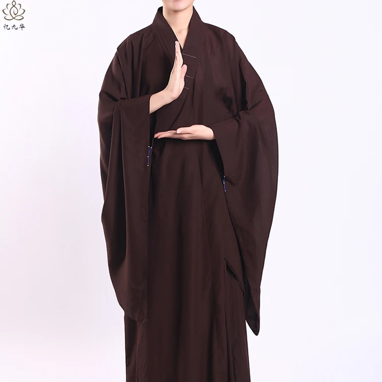 Традиционная китайская одежда для медитации дзен Шаолинь ханьфу костюм монаха