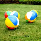 Новый Детский обучающий пляжный бассейн, игровой мяч, надувной развивающий детский мяч, красочный мягкий пластик, экологически чистый, из ПВХ