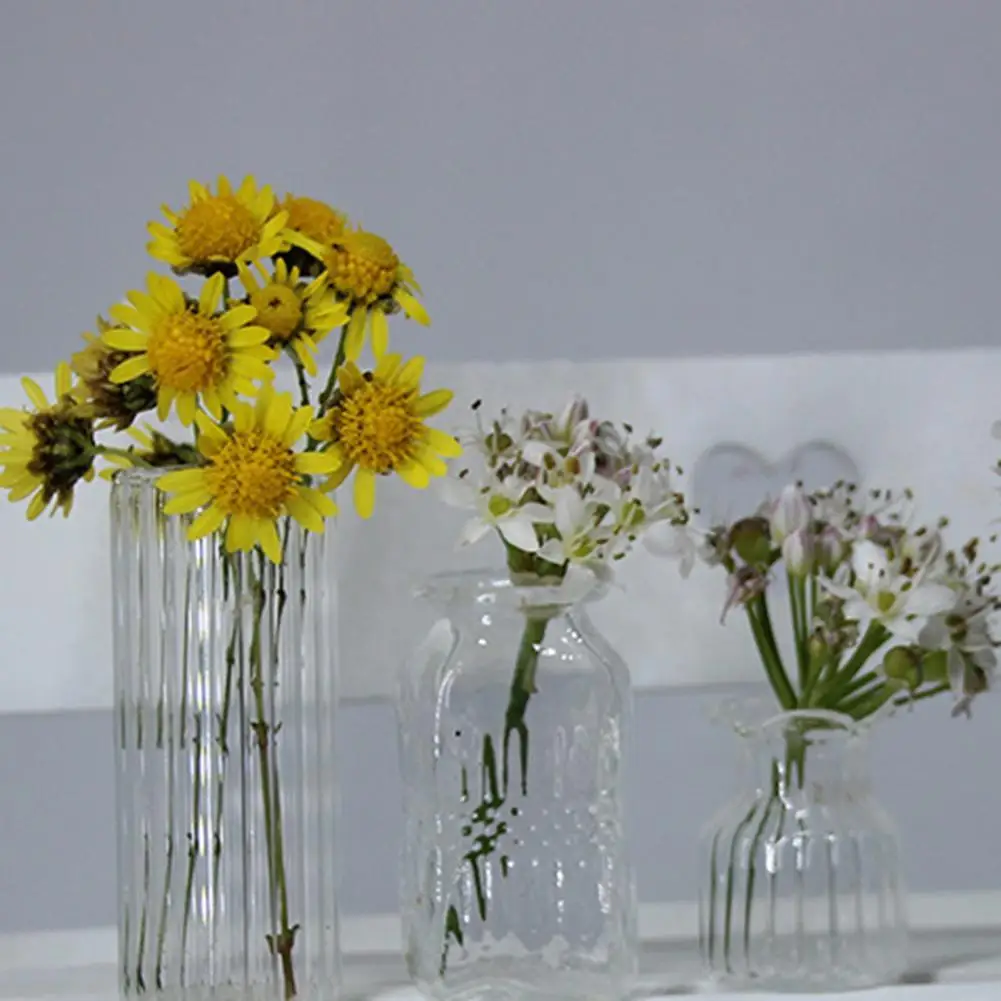 

60%HOTDoll House Vase Simulation Scenery Accessories Glass Vase Room Decoration Micro Landscape Living Room Decoration