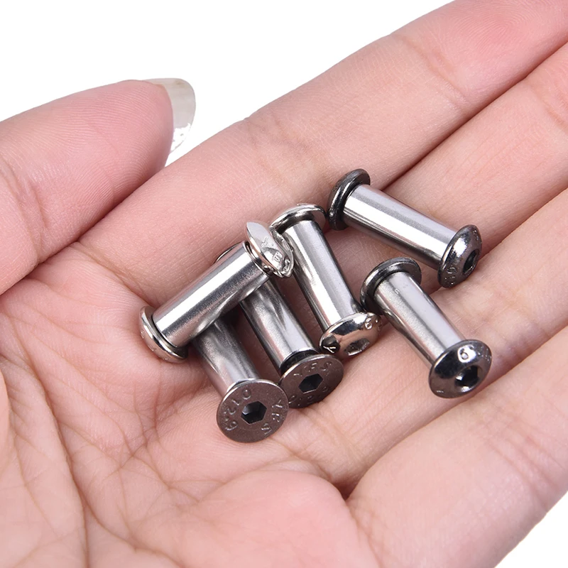 2pcs Knives Screw Rivet Tools For DIY Tools Material Knife Handle Plate Fastening Processing Screw
