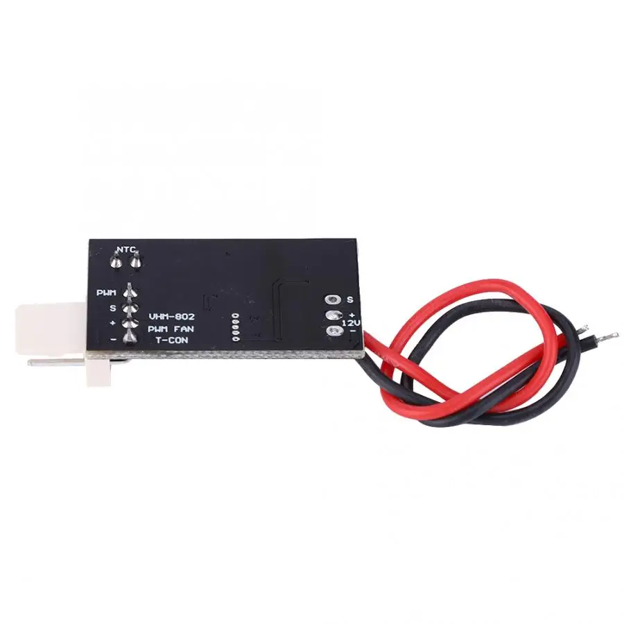 VHM 802 DC 12V PWM 4 проводной вентилятор Температура Скорость Управление Переключатель