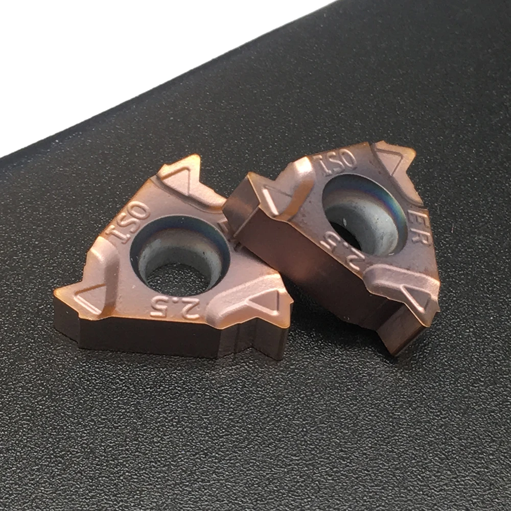 10 шт. 16ER M 2 5 ISO FT1125 держатели инструментов резьбовые вставки CNC токарный