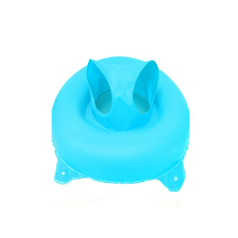 

Kids Baby Swimming Ring Durable Inflatable Float Swimming Pool Ring Double Handle Safety Leak-Proof Water Toy Pool Accessories