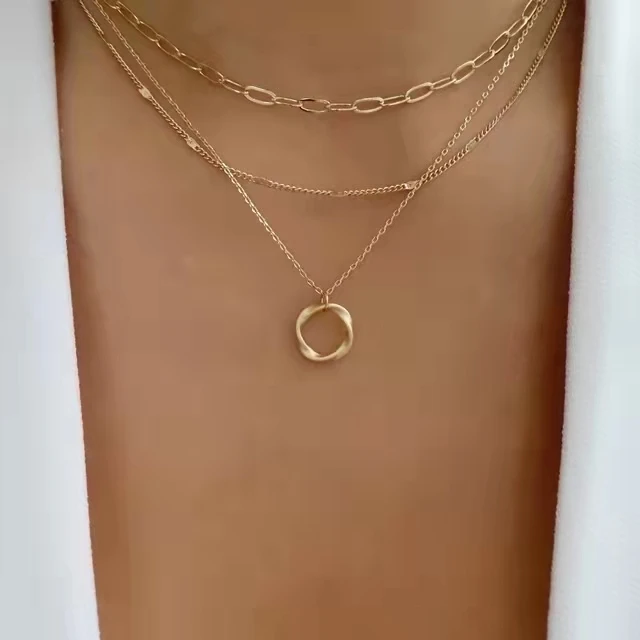 

Necklace 2021 Trend Necklace for Women Jewelry on The Neck подвеска Bohemian Women Jewelry Grunge Jewelry Necklace Gift