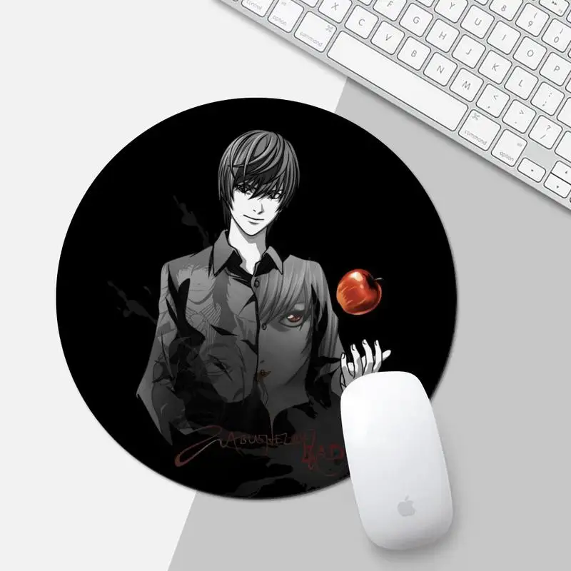 

Death Note DIY Design Pattern Game mousepad Mouse pad Game Officework Mat Non-slip Laptop Cushion mousepad