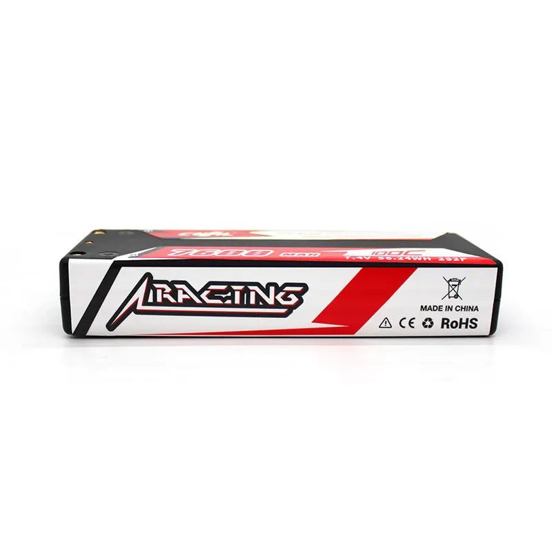 Аккумулятор CNHL Lipo 2S 7 4 В 7600 мАч 100C гоночная серия Жесткий Чехол T Deans для