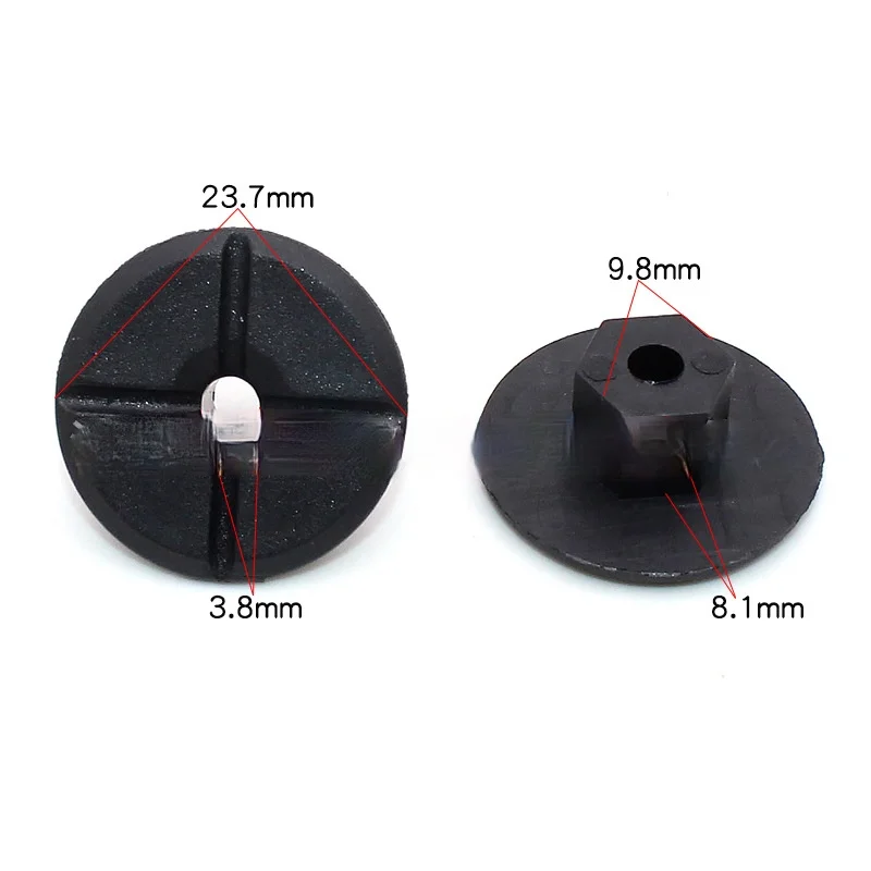 

10Pcs Plastic Fastener Nut Fender Mud Flap Splash Guard Wheel Arch Bumper Panel Retainer Clip Rivet For Mercedes Benz
