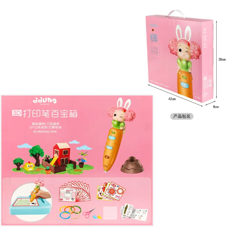 

Smart 3d Printing Pen Portable Usb Charging Graffiti Drawing Pen Interesting Educational Toys Great Gifts For Children Pen