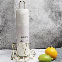 304 stainless steel paper towel holder roll tissue paper stand stable bottom bracket contact paper kitchen napkins paper holder