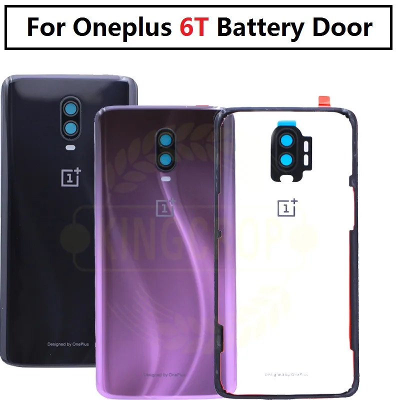 Для Oneplus 6 Батарея Дверь чехол задняя крышка телефона Корпус для One Plus 6t Запчасти