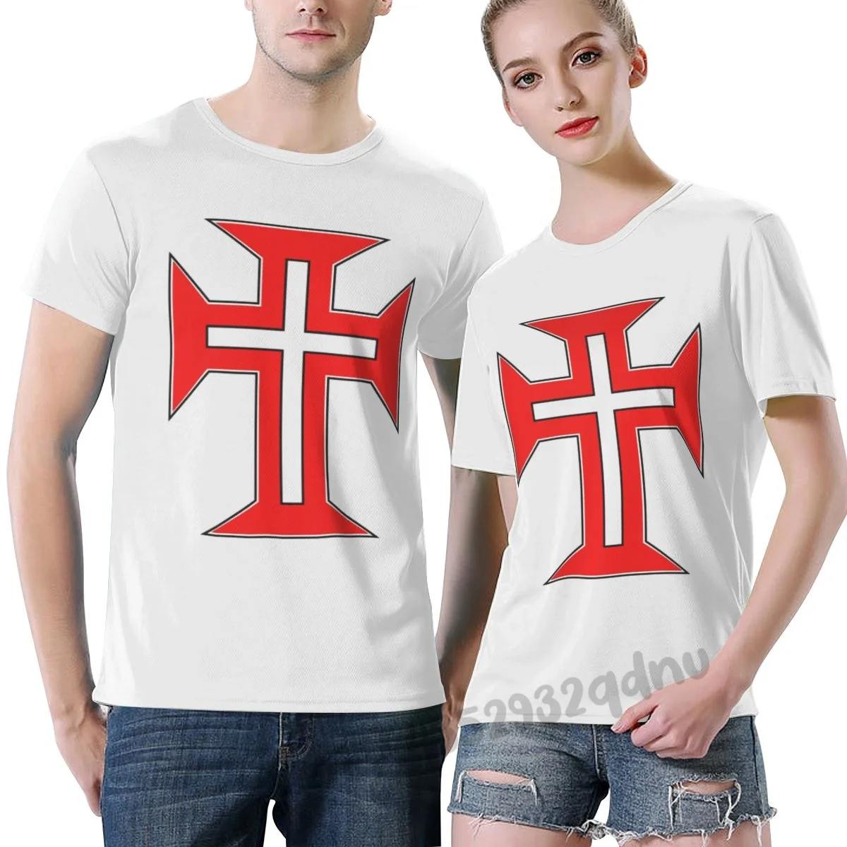 

The Military Order Of Christ Men T Shirt Hipster Vintage Oversize Cotton Custom Short Sleeve Clothes for Men Women