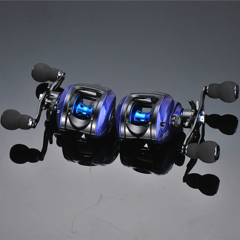 

2021 Baitcasting Reel 7.2:1 High Speed Gear Ratio 6kg Max Drag Saltwater Freshwater fishing reel Wheel carretilha de pesca