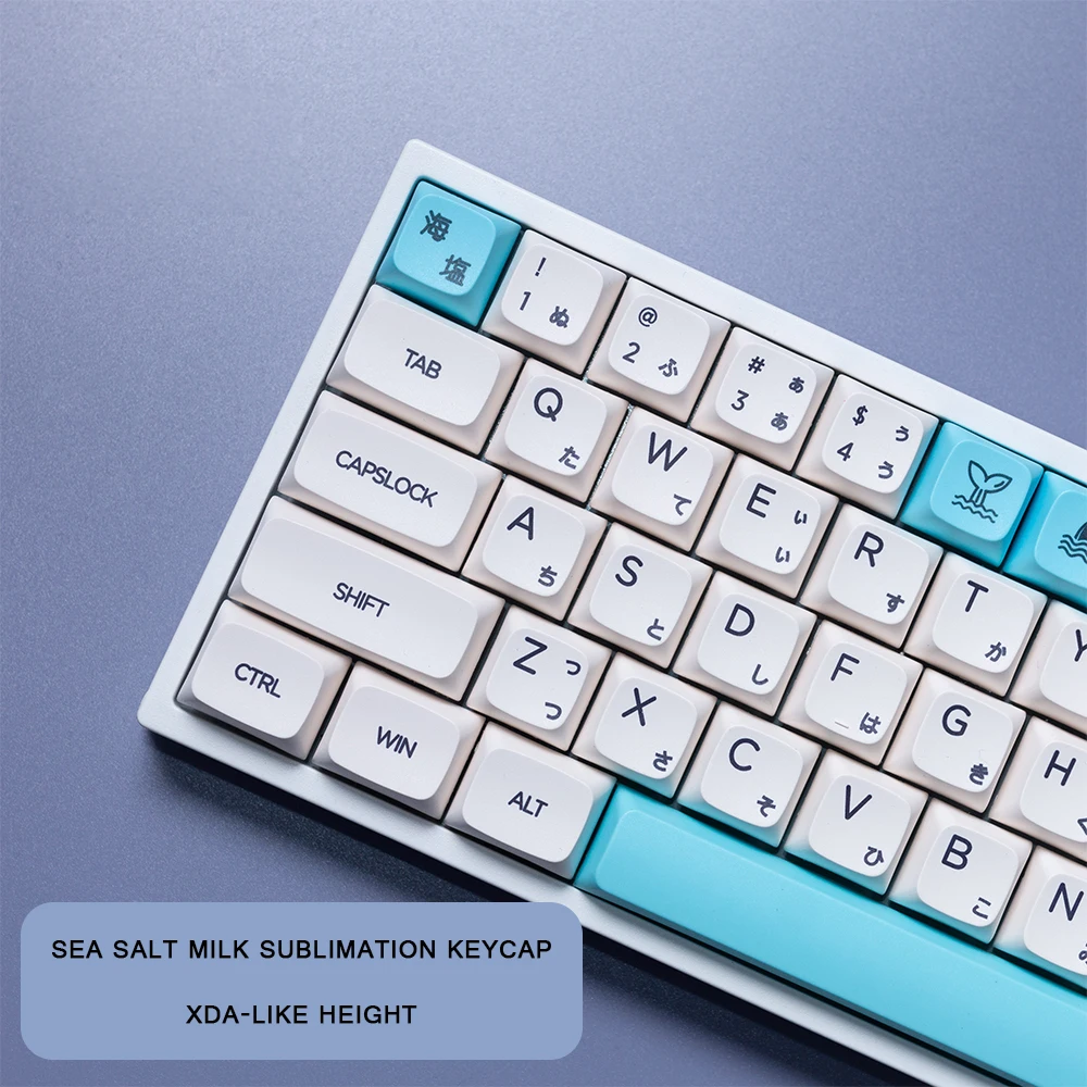 

Механическая клавиатура для Cherry Mx Gateron Kailh Box с переключателем, клавиатура цвета морской соли, молочного белого цвета, колпачок для ключа s XDA ...