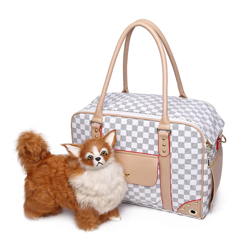 Breathable Pu Leather Small Cat Dog Carrier Bag Pet Handbag Fashion Outdoor Travel Tote Portable Supplies | Дом и сад