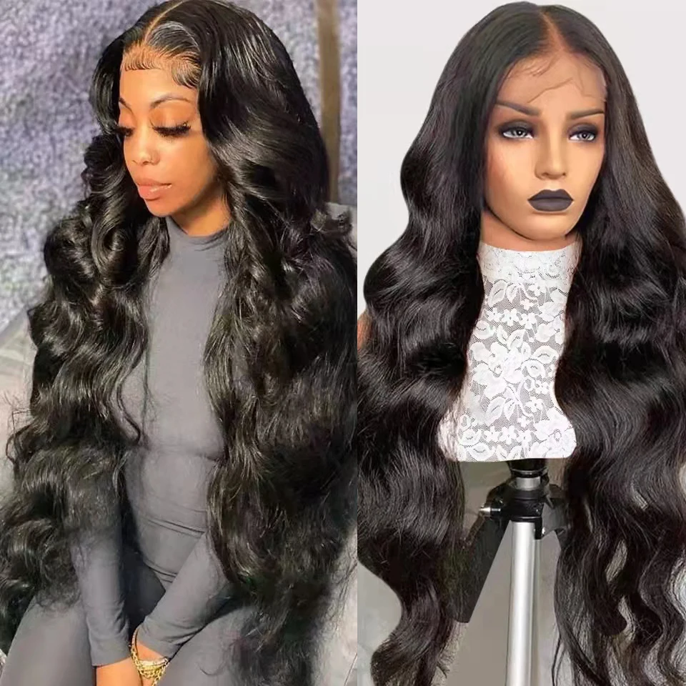 

Body Wave 13X4 Lace Front Human Hair Wigs PrePlucked 180Density BodyWave Closure Wig Brazilian Bodywave Hd Lace Frontal Hair Wig