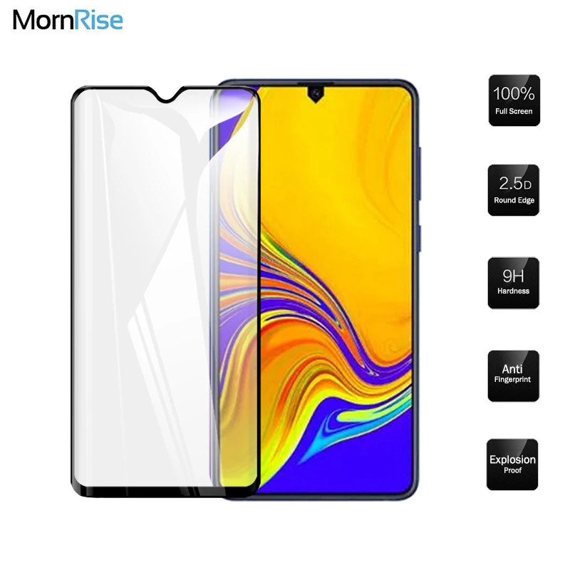 Полное покрытие закаленное стекло для Samsung A50 A51 A70 A70S A71 Защитная пленка экрана