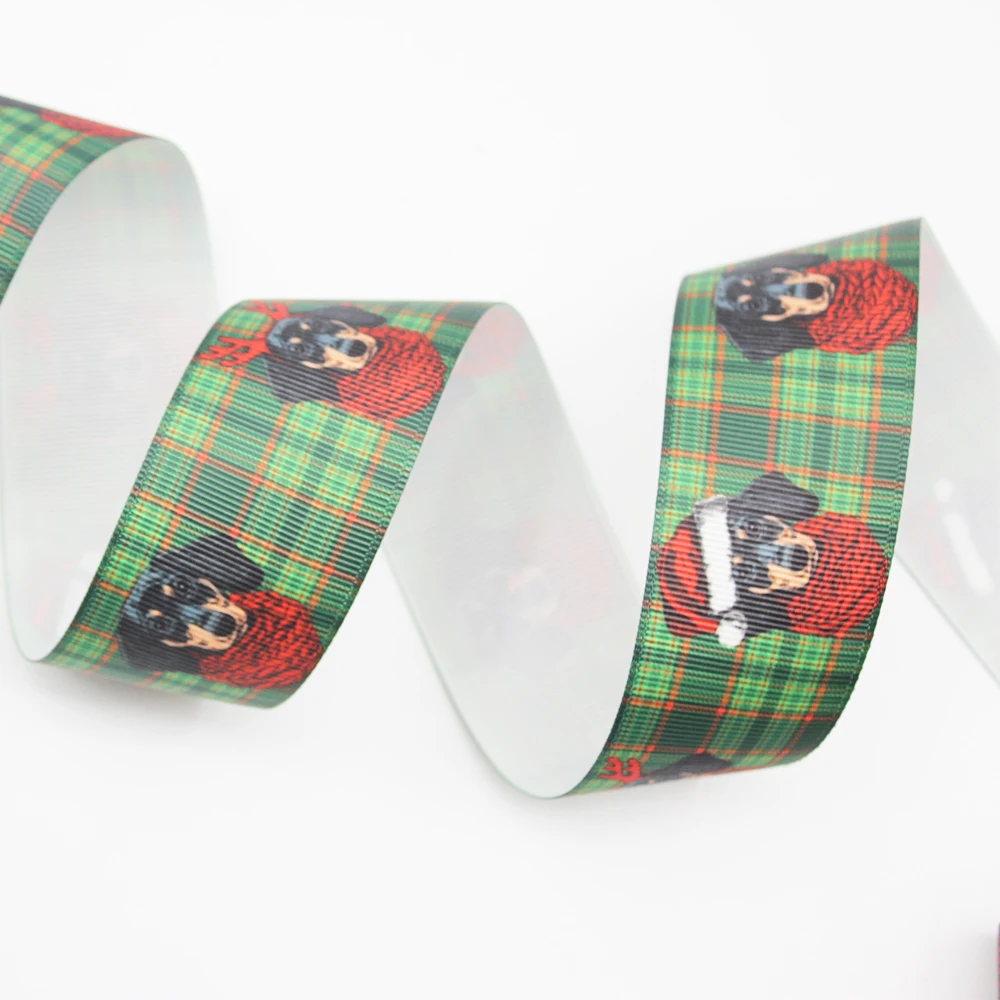 Лента Корсажная с рисунком собаки 16-75 мм |