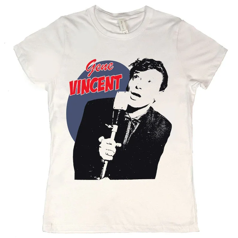 

Gene Vincent Face Women's T-Shirt 3d Black T Shirts For Men 2021
