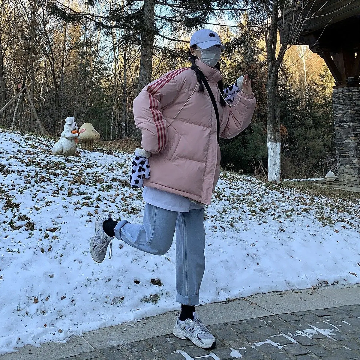 Winter Down Cotton Jacket 2021 New Korean Version of Loose Student Bread Clothes Women Winter Jacket Short Section Cotton Jacket