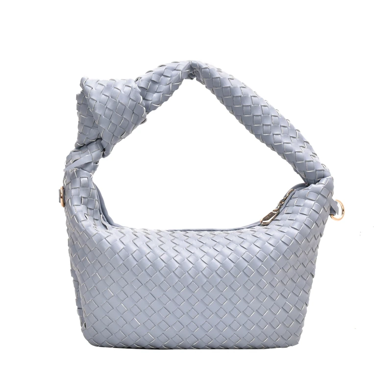 

Weave Small PU Leather Crossbody Bags For Women 2020 Elegant Shoulder Handbags Female Travel Totes Lady Fashion Tote Bags