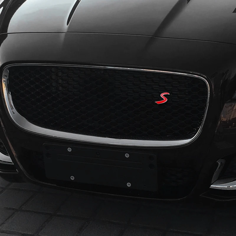 

1pcs 3D Metal S Sticker Front Grille Emblem For Mini Cooper R50 R52 R53 R56 JCW Grill Badge Decals Exterior Accessories Car shap