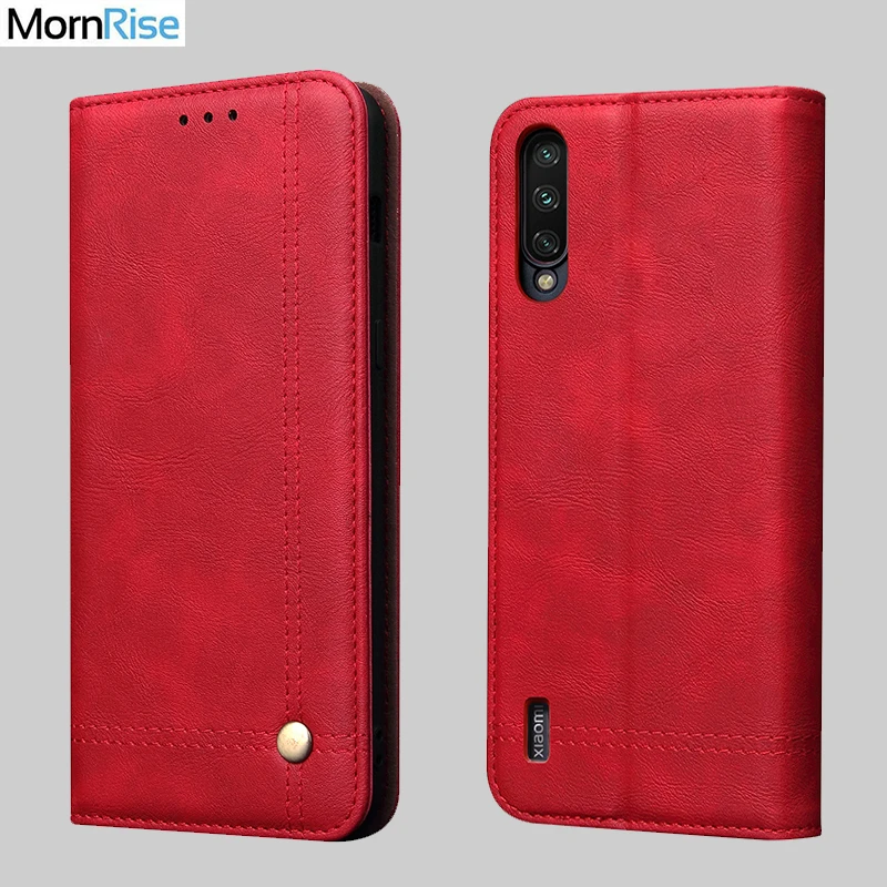 Новый винтажный кожаный чехол-книжка для Xiaomi MI CC9/CC9E Роскошный кошелек с